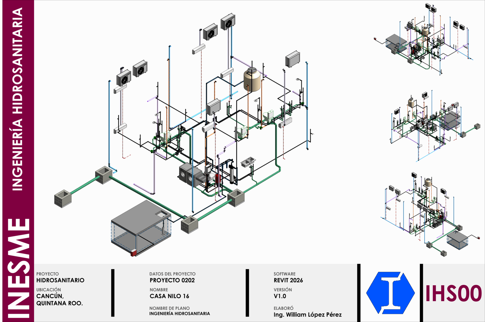 IHS00 - INGENIERÍA HIDROSANITARIA