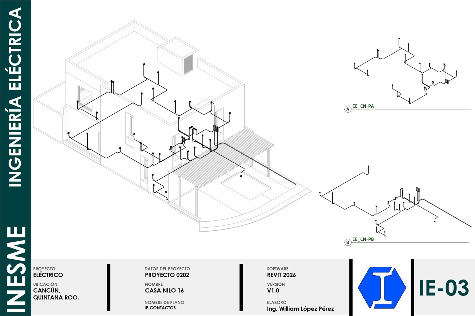 IE01-CONTACTOS - ISOMETRÍA